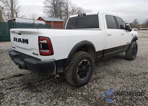 2023 Ram 2500 Power Wagon Rebel 4X4 6'4 Box from USA, damaged, VIN 3C6UR5EL9PG634976